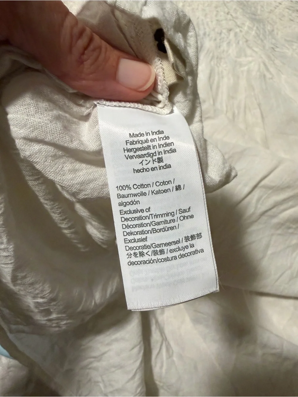 Madewell Embroidered Smock Top